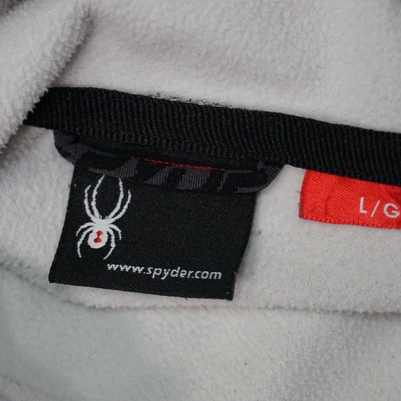 Spyder Men's Active Pullover Hoodie Size Large Grey - Picture 5 of 5